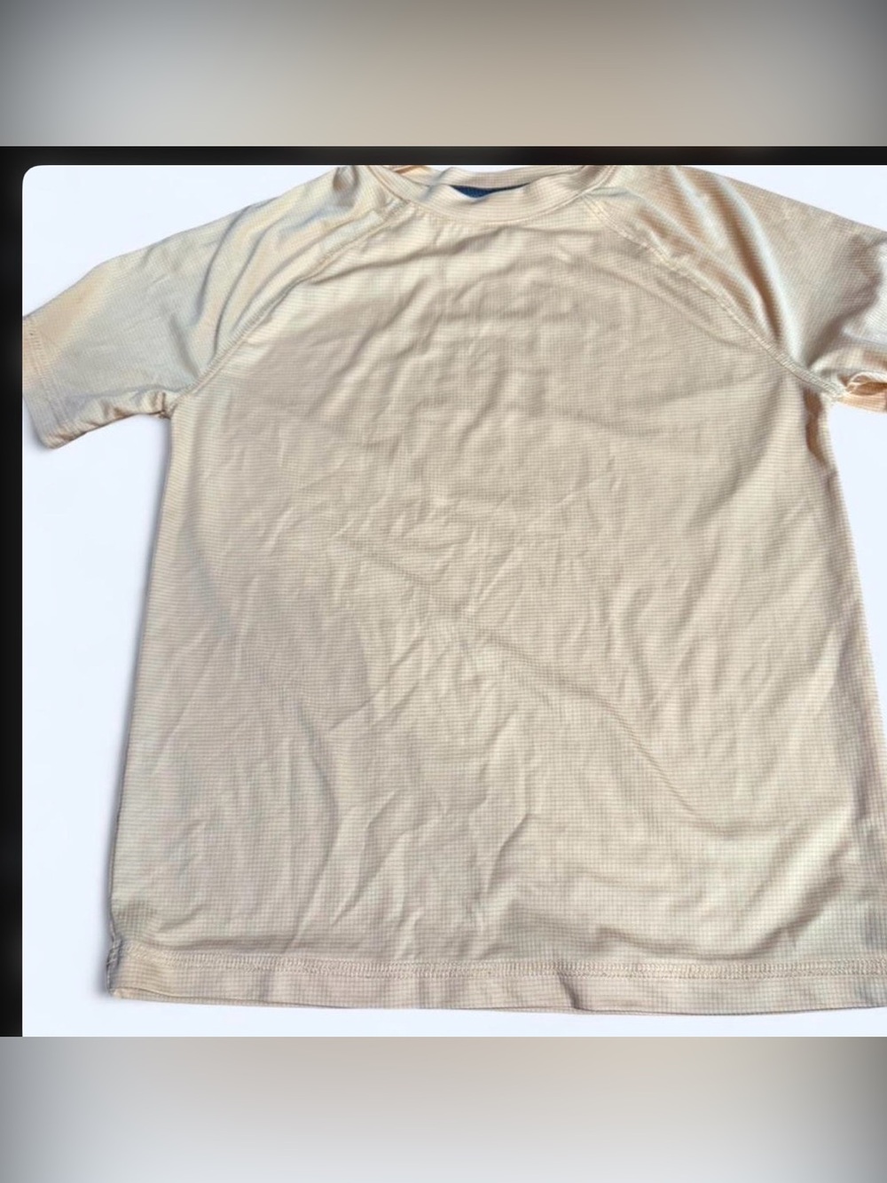 tek gear Cream Short Sleeve Active Tee